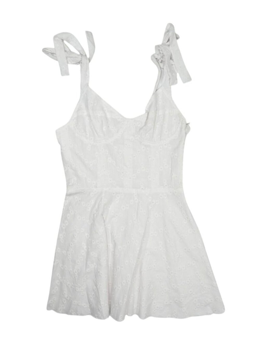 Are You Am I Laeta Dress in White